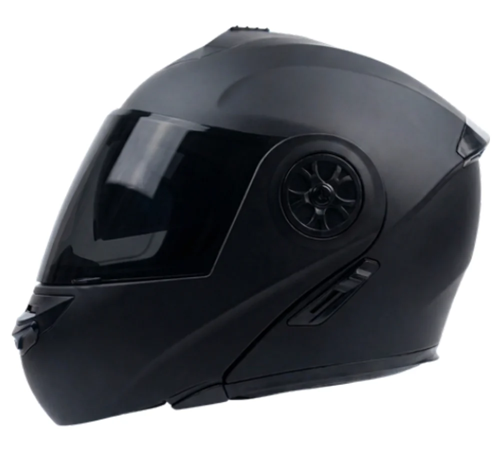 Casco abatible FL960 visera negra, fotografía del catálogo suministrado