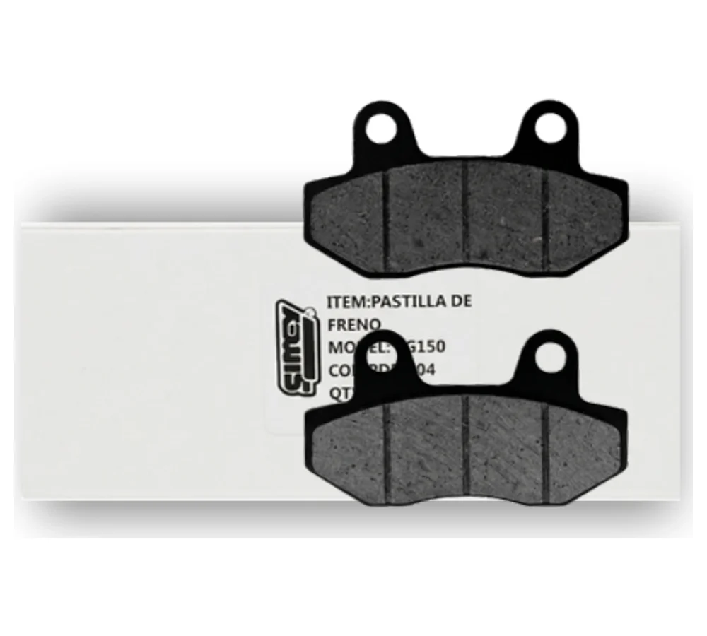 Pastillas de freno CG150 PDF-004, fotografía del catálogo suministrado