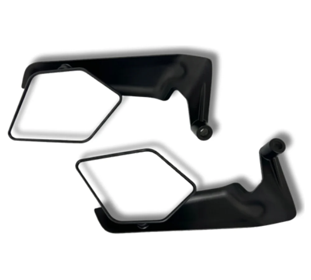 Retrovisor QX-1521 negro, fotografía del catálogo suministrado